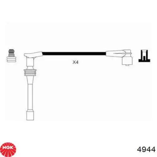 Купить 986357260 Bosch Провода высокого напряжения