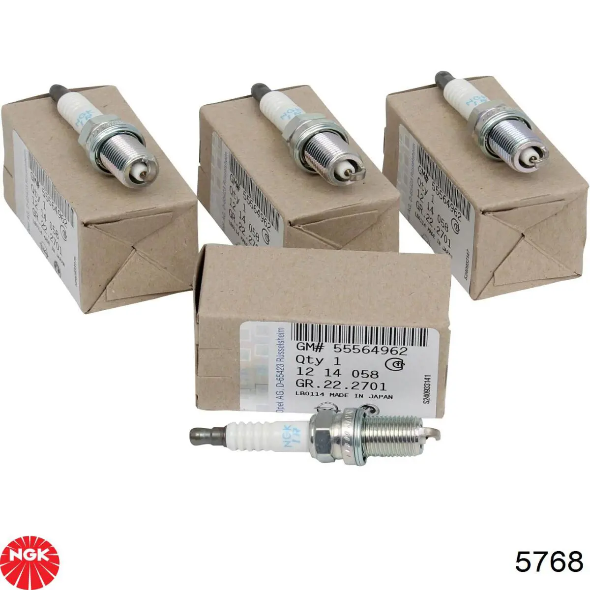 Свеча зажигания NGK 5768 цена, от 12.54 USD