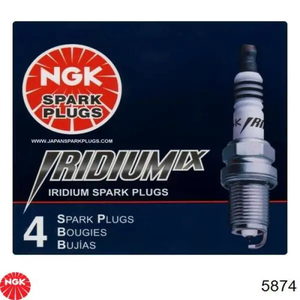 Свечи зажигания 5874 NGK