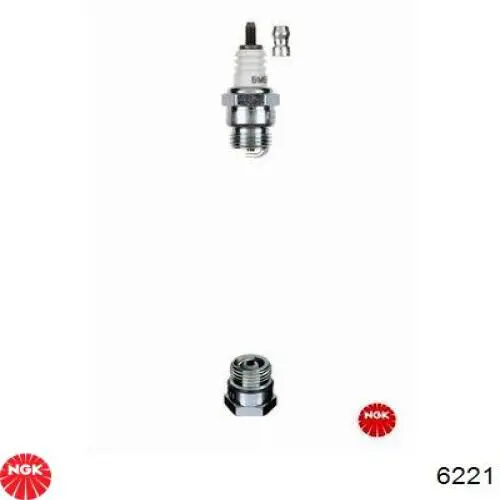 Купить 6221 NGK Свечи автомобильные