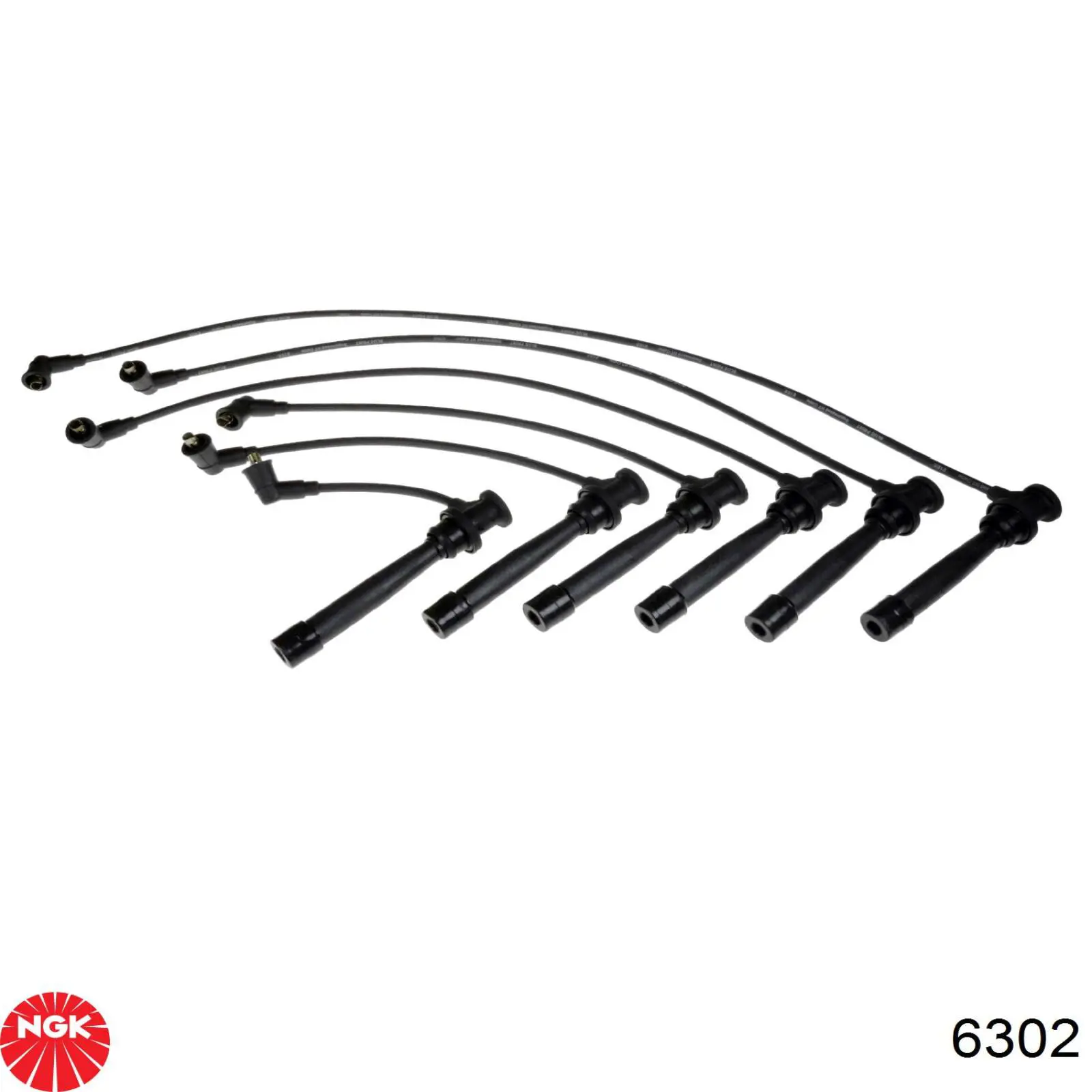 Compre 6302 NGK Fios de alta voltagem, kit
