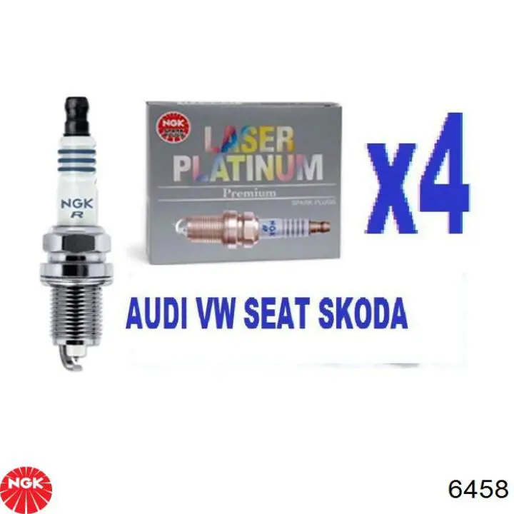 Свечи зажигания 6458 NGK