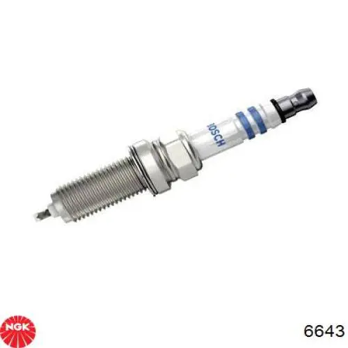 Купить 6643 NGK Свечи автомобильные