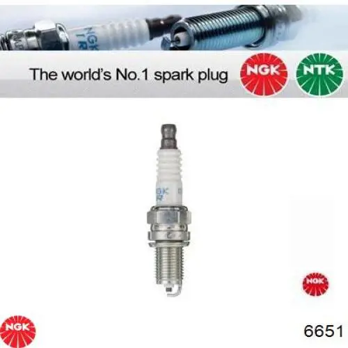Купить 6651 NGK Свечи автомобильные