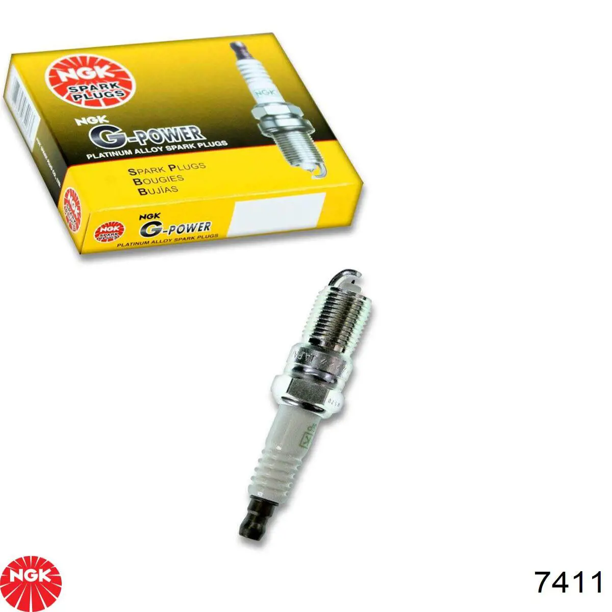 Купить 7411 NGK Свечи автомобильные