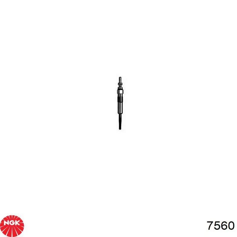 Свеча накала NGK 7560