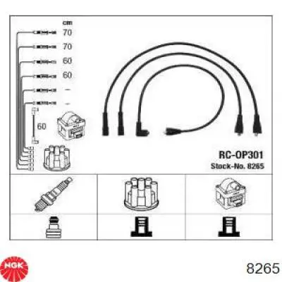 Высоковольтные провода 8265 NGK