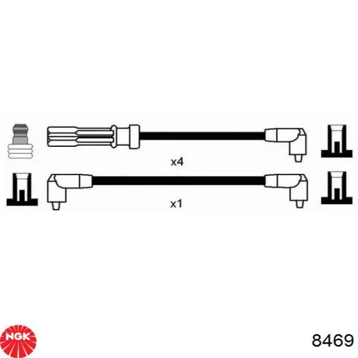 8469 NGK высоковольтные провода