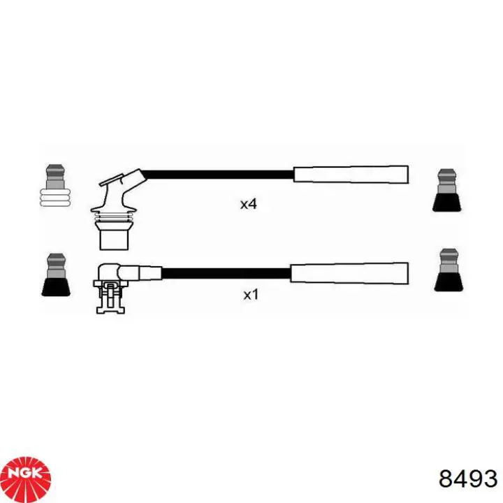 Провода зажигания Bosch 986356715 цена, от 20.77 USD