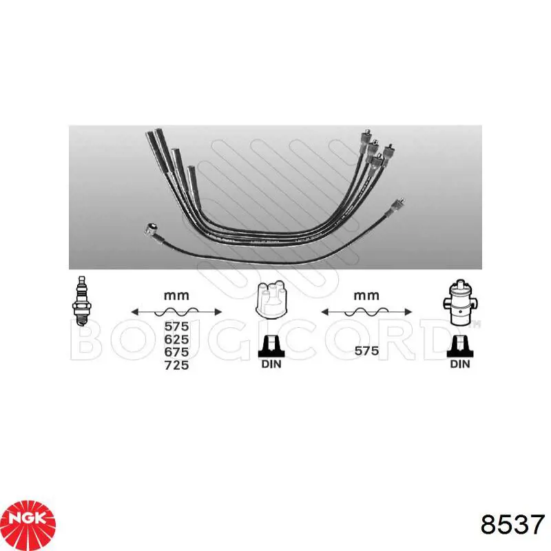 986356880 Bosch высоковольтные провода