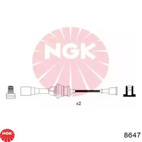 Juego de cables de encendido 8647 NGK