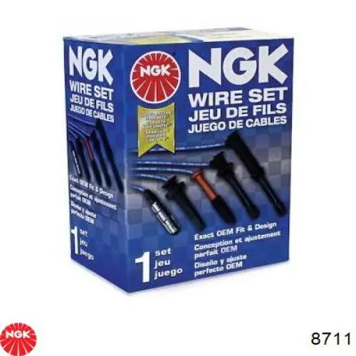 8711 NGK высоковольтные провода