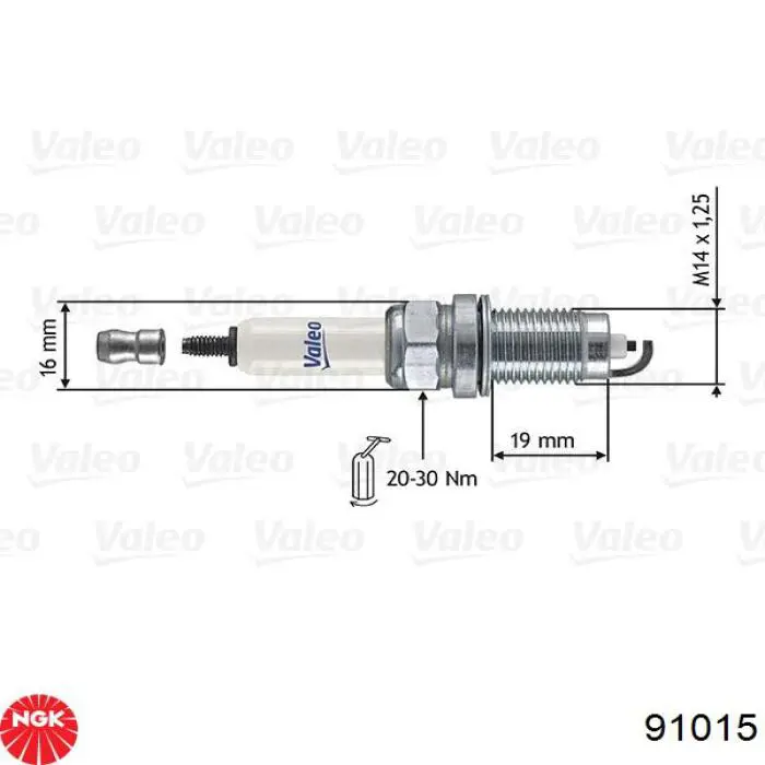 Свеча NGK 91015