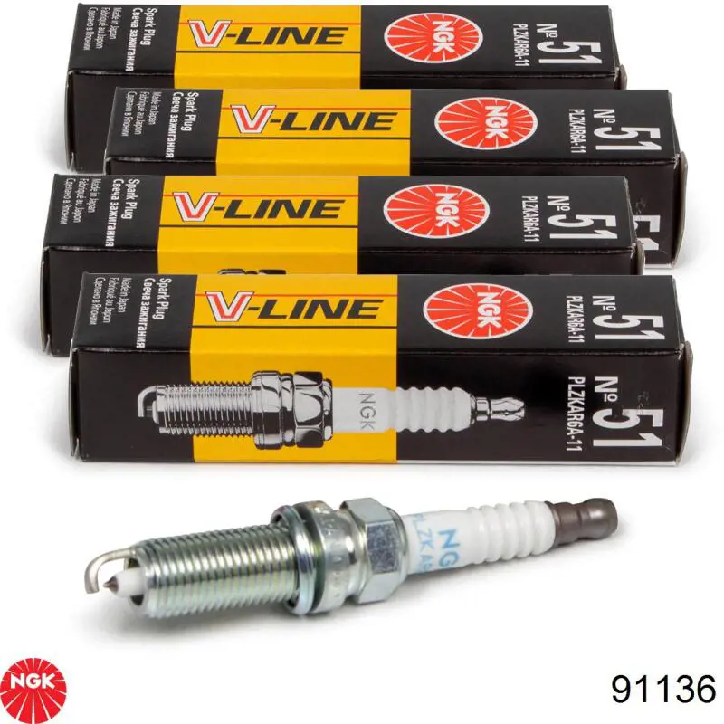 Свеча зажигания NGK 91136 цена, от 11.17 USD