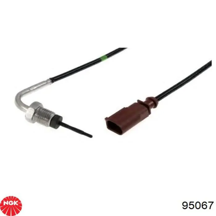 Купить 95067 NGK Датчик температуры отработавших газов (ОГ), перед сажевым фильтром