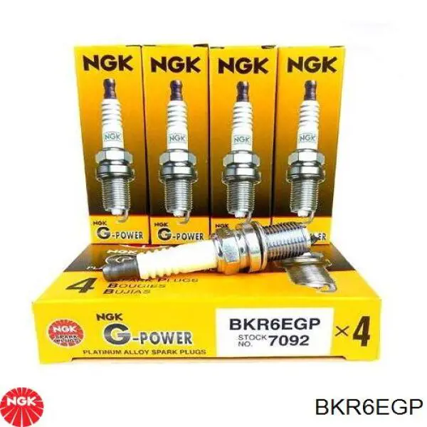 Bujía de encendido BKR6EGP NGK