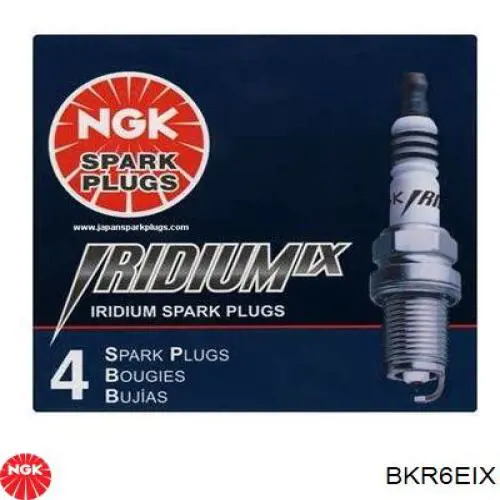 Свеча зажигания NGK BKR6EIX цена, от 12.07 USD