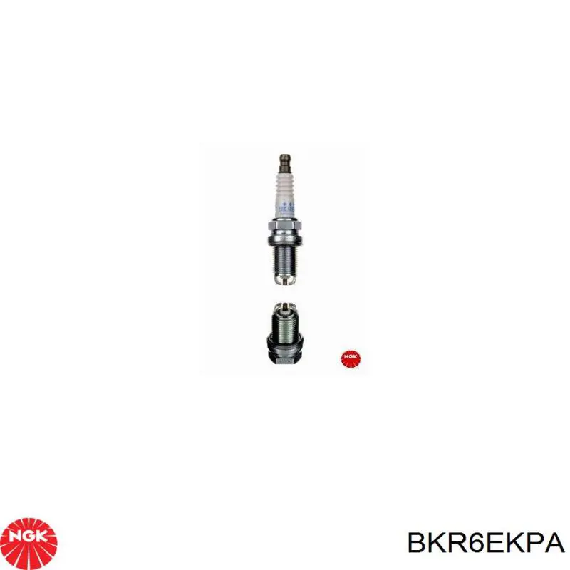 Свеча зажигания NGK BKR6EKPA цена, от 22.41 USD