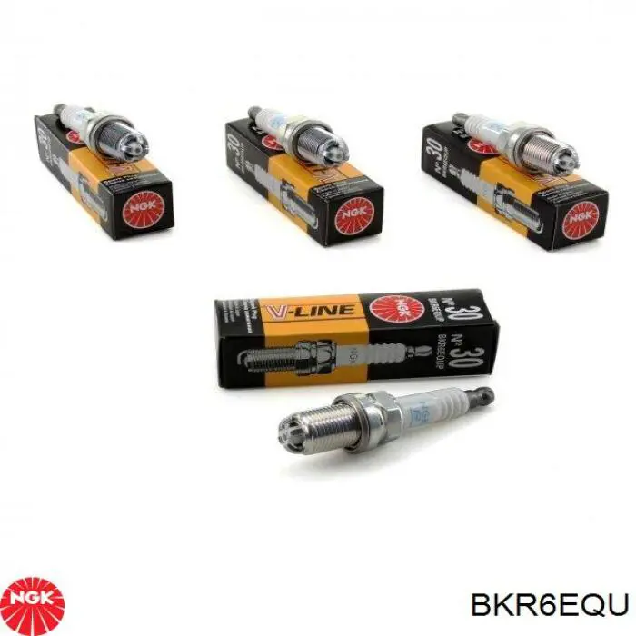 Свеча зажигания NGK BKR6EQU цена, от 3.55 USD