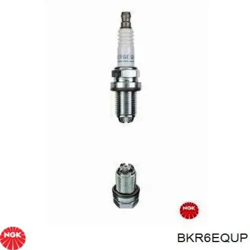 Свечи зажигания BKR6EQUP NGK