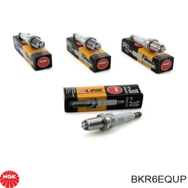 Свеча зажигания NGK BKR6EQUP цена, от 10.02 USD