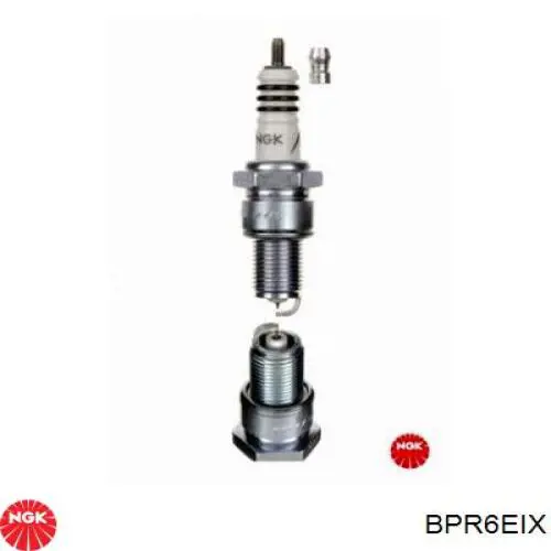 BPR6EIX NGK Свечи зажигания