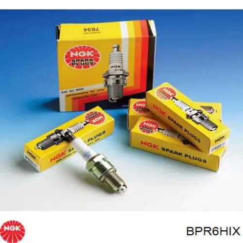 BPR6HIX NGK Свечи зажигания