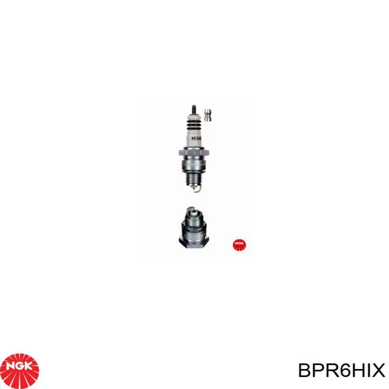 Свеча зажигания NGK BPR6HIX цена, от 2.25 USD