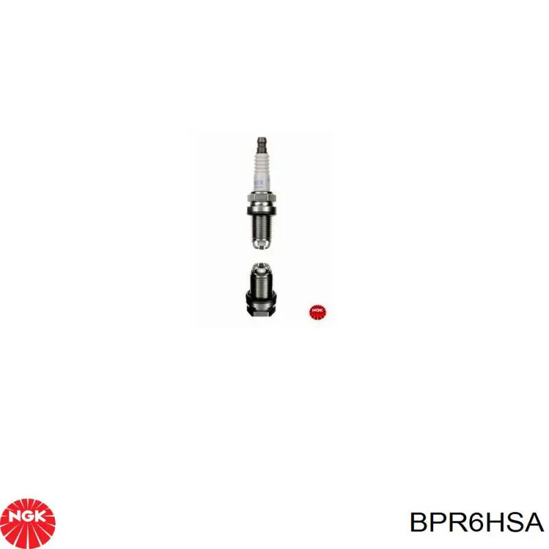 BPR6HSA NGK Свечи зажигания