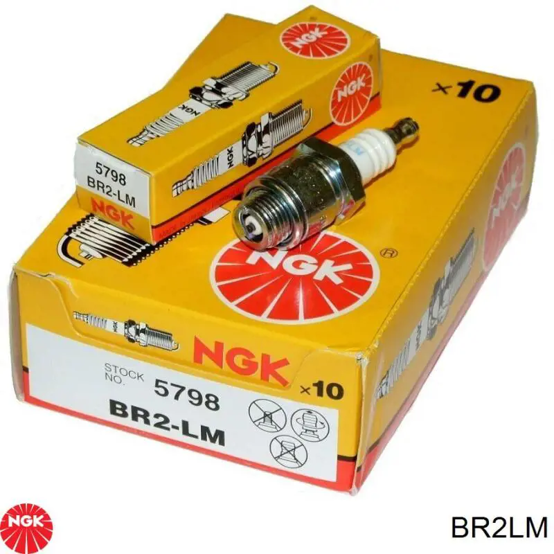 BR2-LM NGK vela de ignição