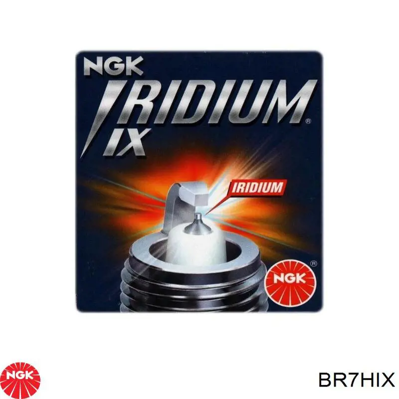 BR7HIX NGK Свечи зажигания