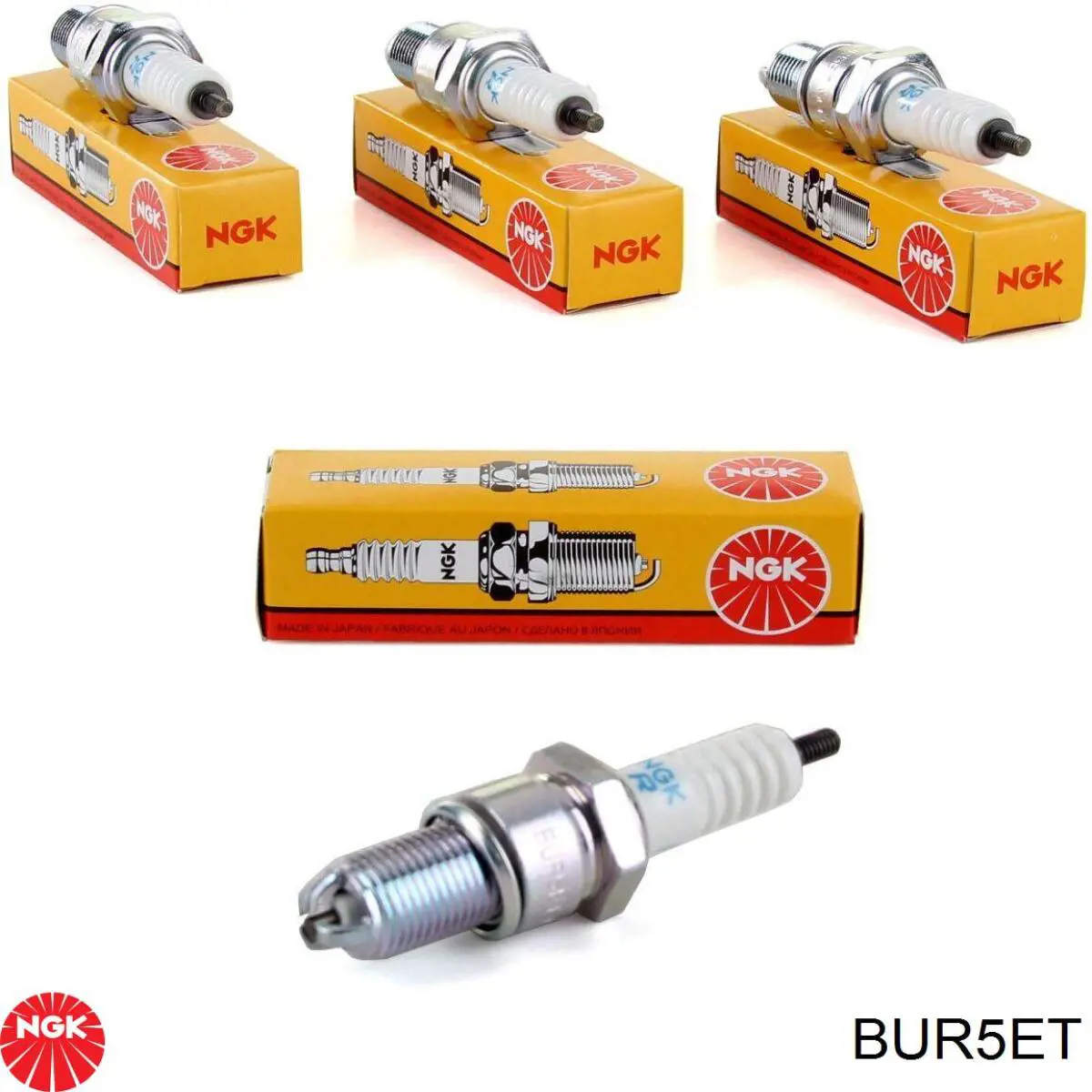 Свеча зажигания NGK BUR5ET цена, от 6.40 USD