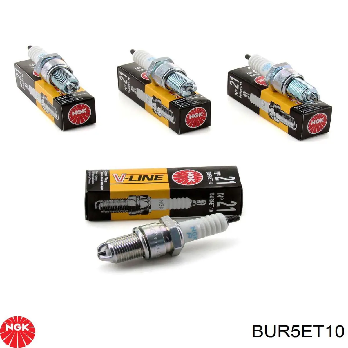 Свечи зажигания BUR5ET10 NGK