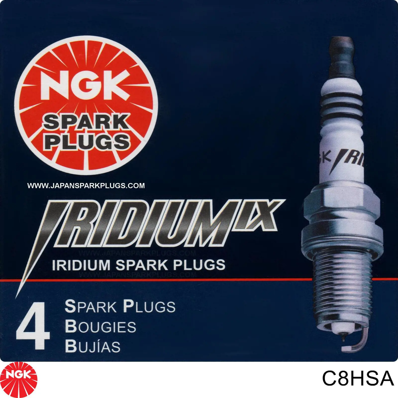 C8HSA NGK Свечи зажигания