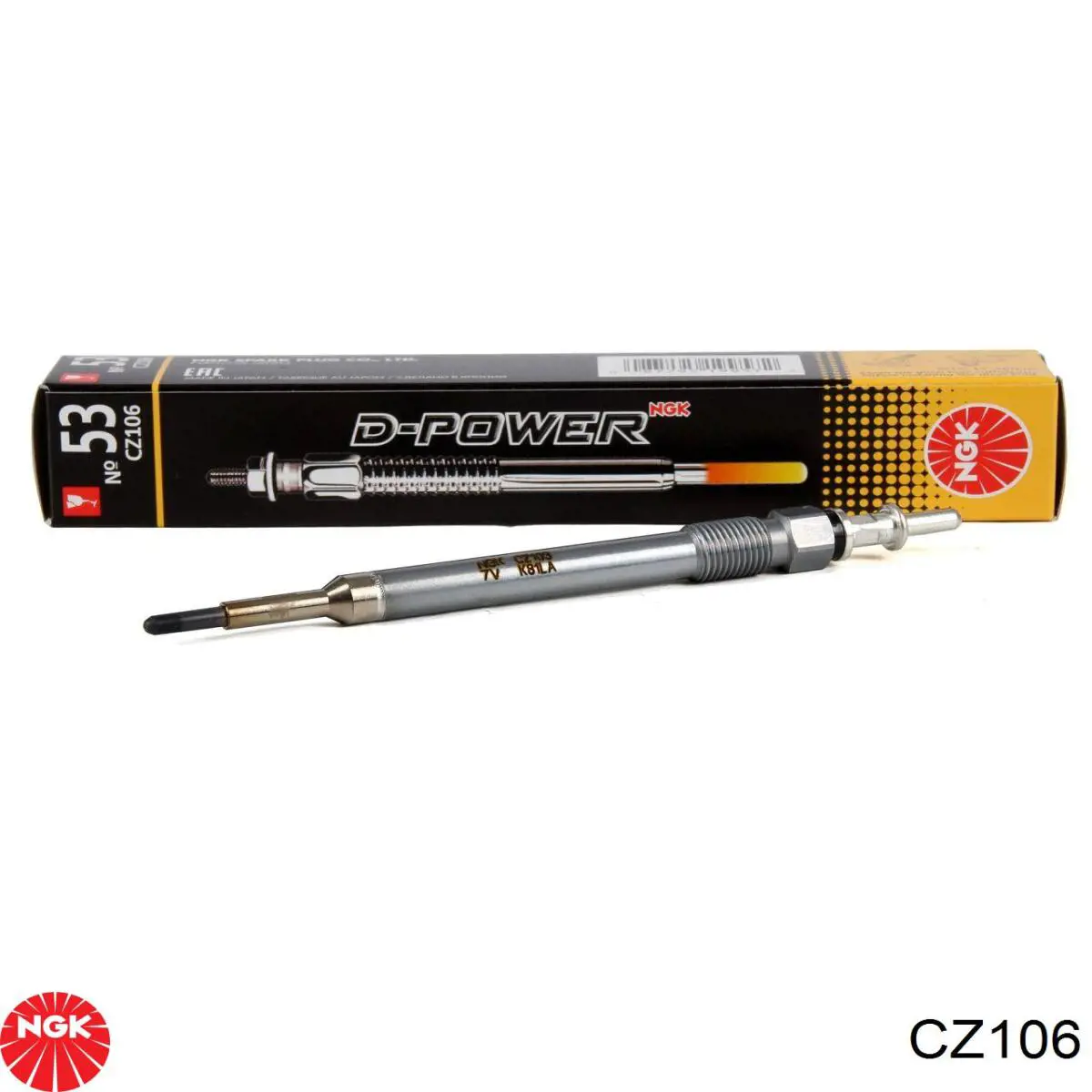 Свечи накала CZ106 NGK