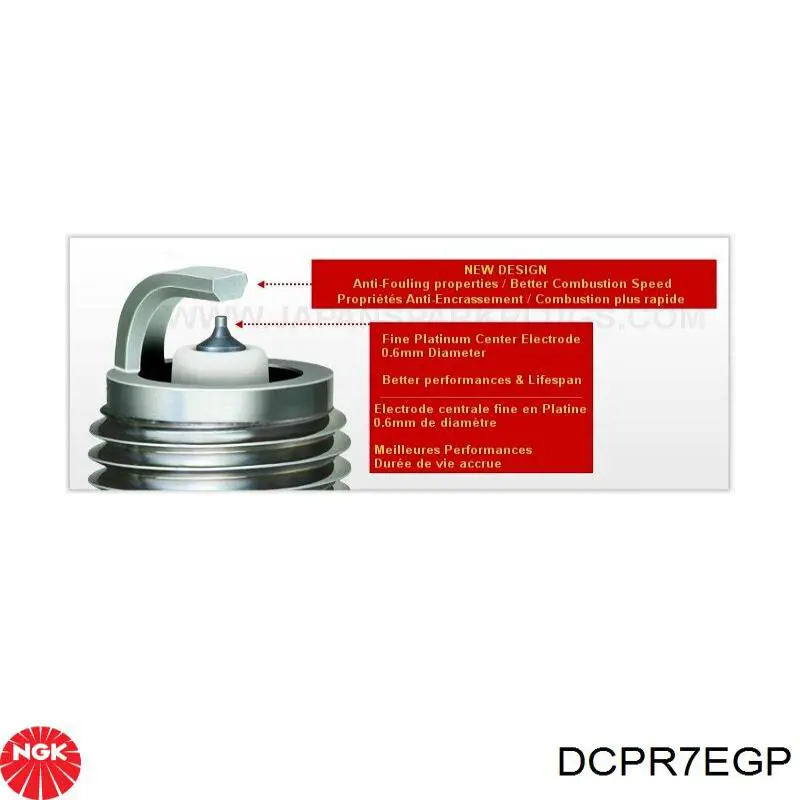 Купить DCPR7EGP NGK Свечи автомобильные