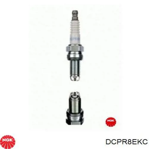 DCPR8EKC NGK Bujía original y equivalente