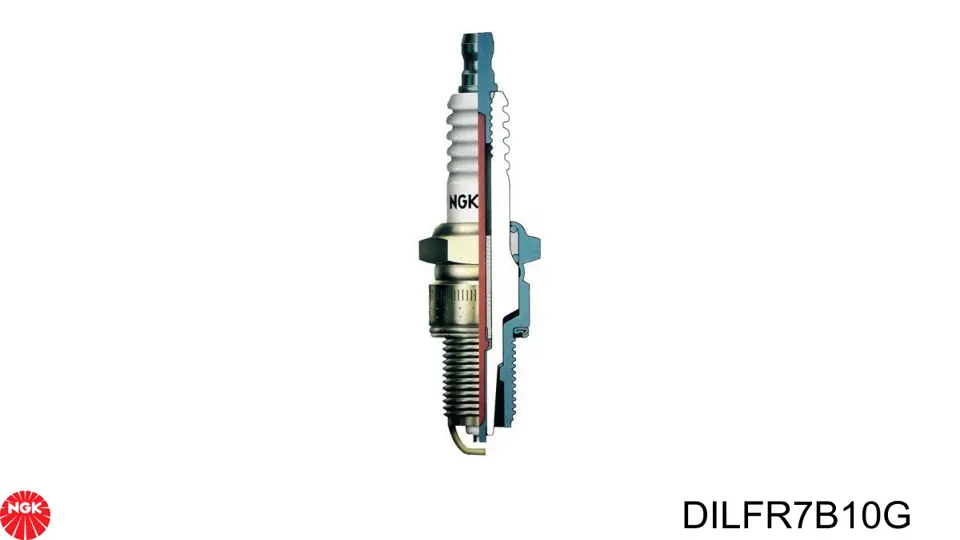 Купить DILFR7B10G NGK Свечи накала