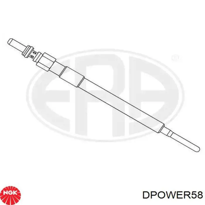 DPOWER58 NGK Свечи накаливания