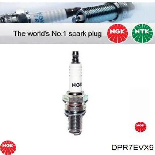 Свеча зажигания NGK DPR7EVX9 цена, от 3.19 USD