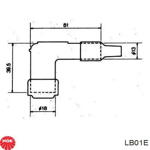 Купить LB01EP NGK 