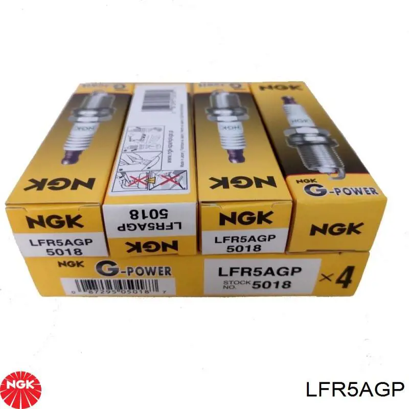 Свечи зажигания LFR5AGP NGK