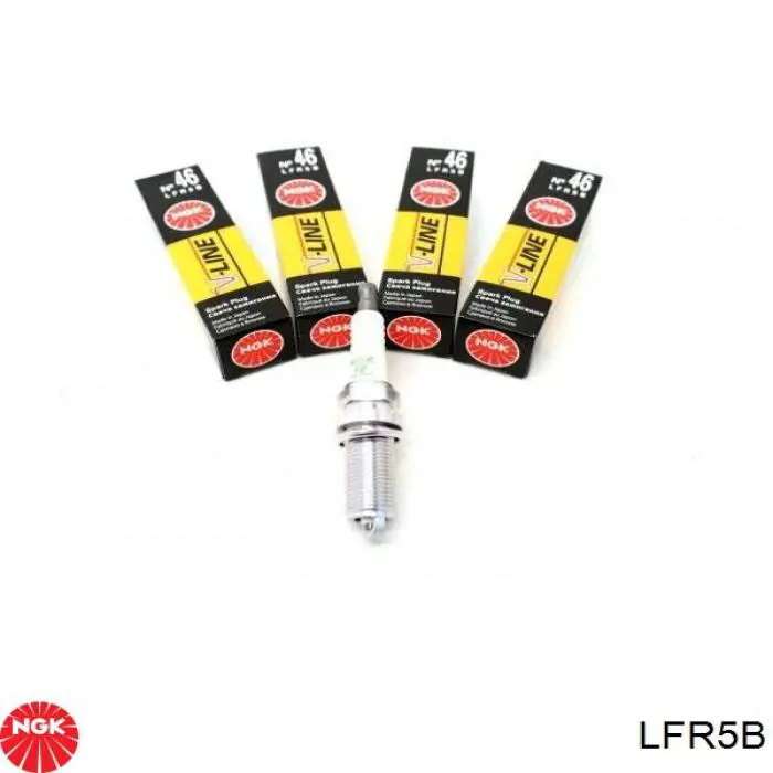 Свеча зажигания NGK LFR5B цена, от 4.40 USD