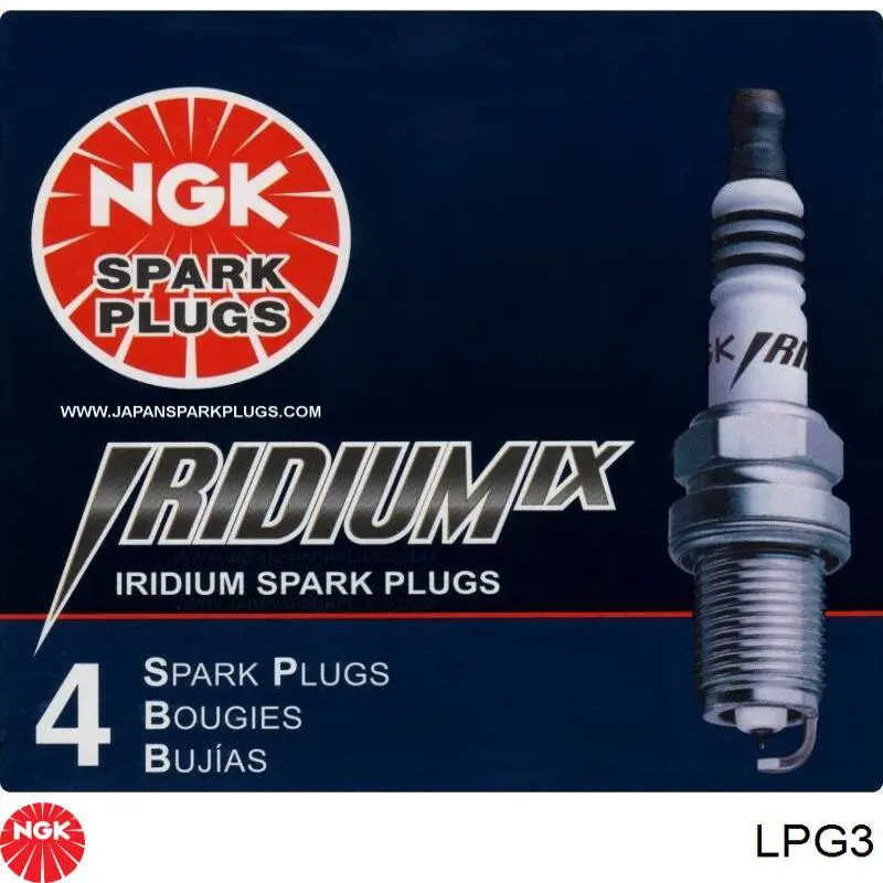 Свеча зажигания NGK LPG3 цена, от 26.26 USD