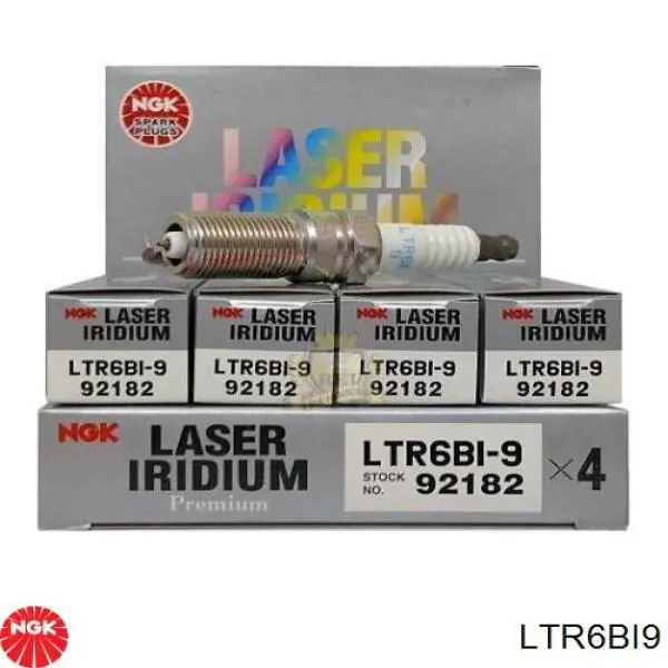 Bujía de encendido LTR6BI9 NGK