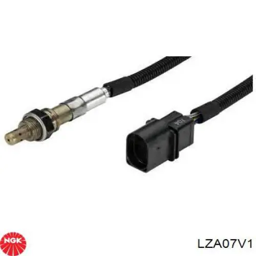 LZA07-V1 NGK sonda lambda, sensor de oxigênio até o catalisador