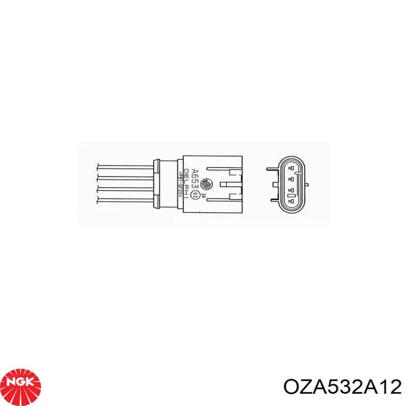 Лямбда-зонд OZA532A12 NGK