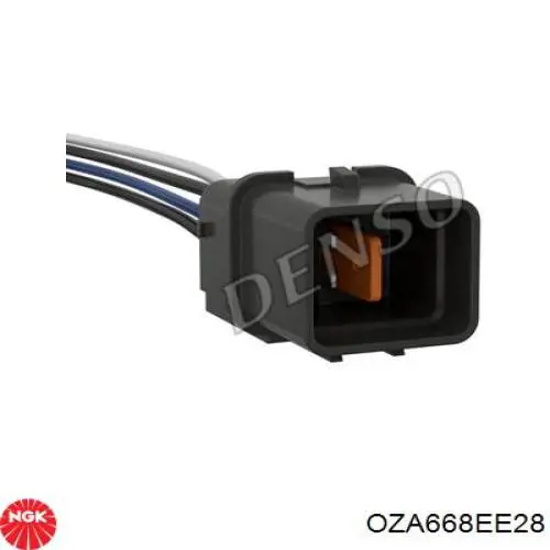 OZA668EE28 NGK Лямбдазонд, датчик кислорода до катализатора, правый