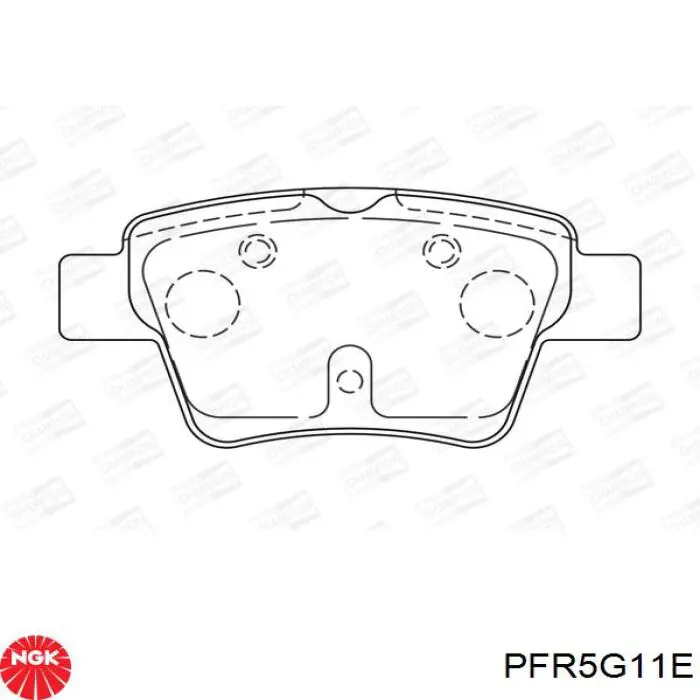 PFR5G11E NGK Свечи зажигания