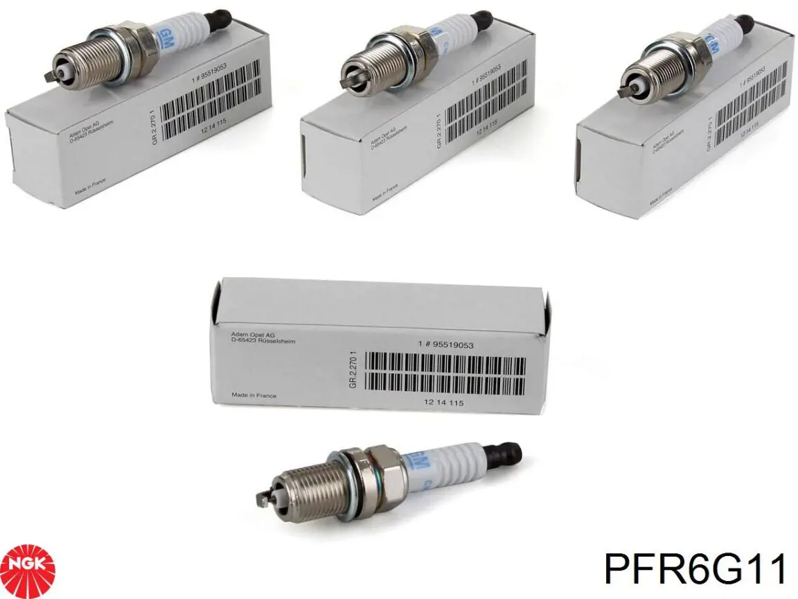 Купить PFR6G11 NGK Свечи автомобильные